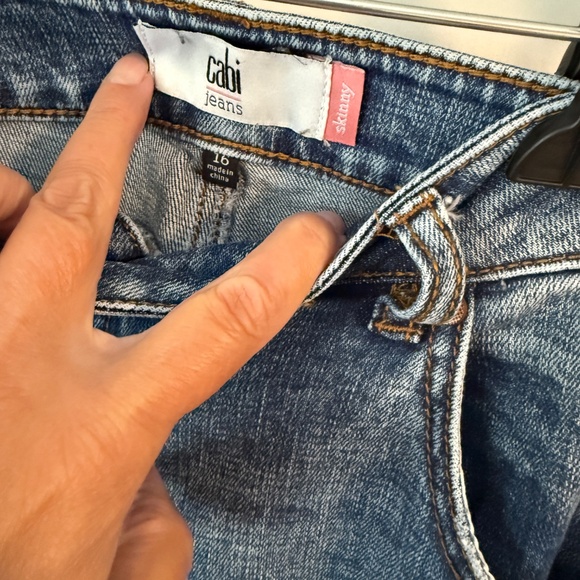 Cabi jeans with tears at knees - Picture 3 of 5